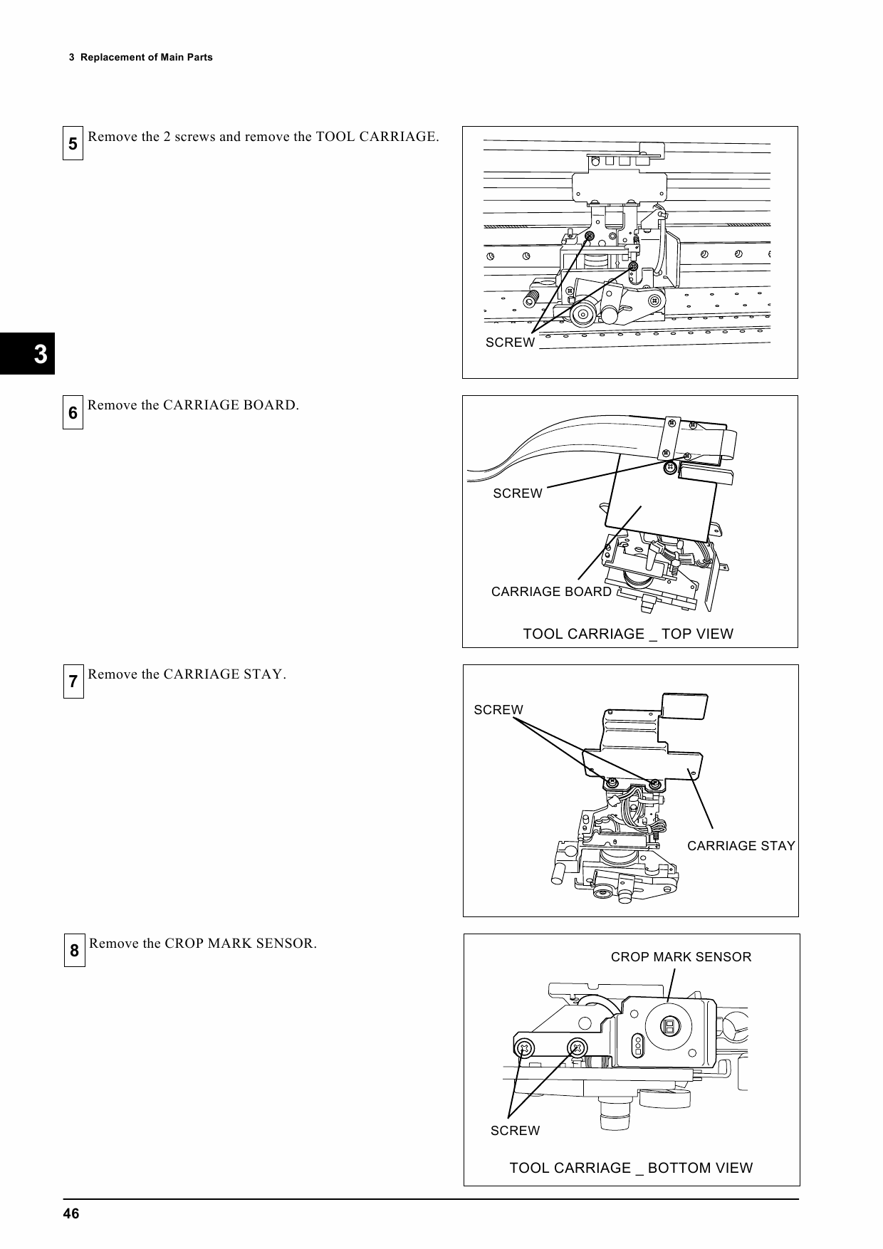 Roland CAMMJET CJ 500 400 Service Notes Manual-4